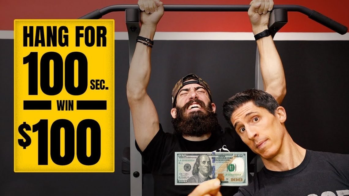 Hang Challenge  100 Seconds for $100 Dollars!