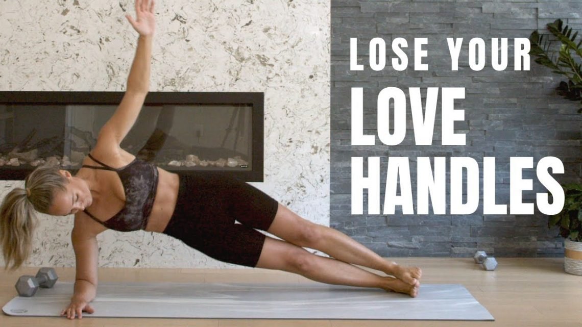 Lose Your LOVE HANDLES // Oblique Workout (With Weights)