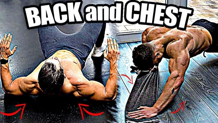Bodyweight Exercises At Home (Chest and Back muscles)