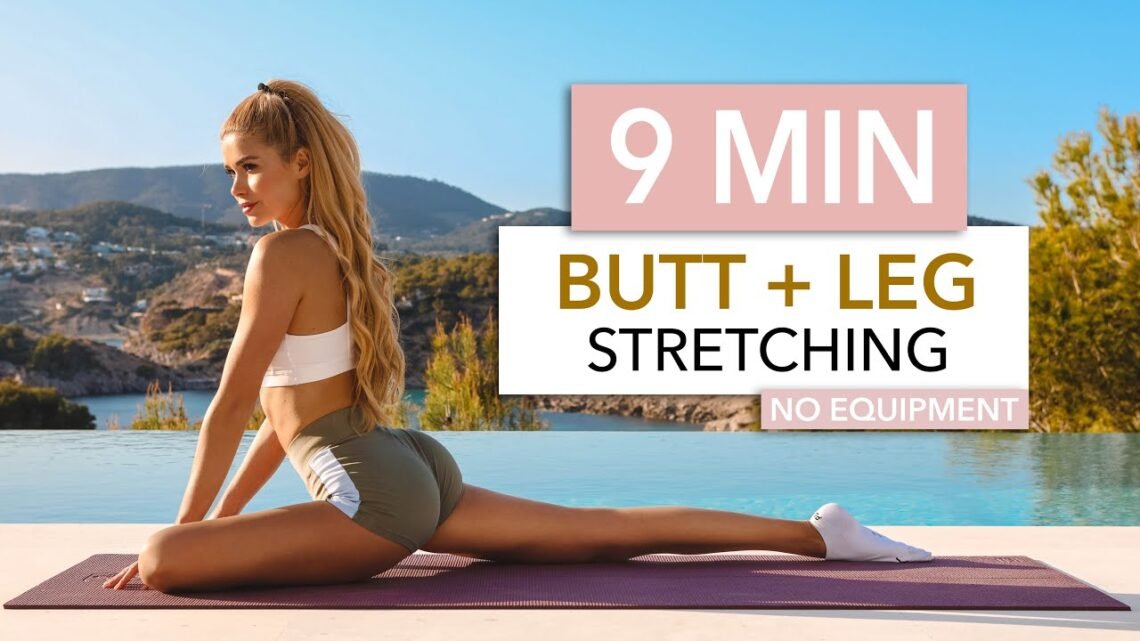 9 MIN BUTT + LEG STRETCH – for everyone training booty & legs regularly I Pamela Reif