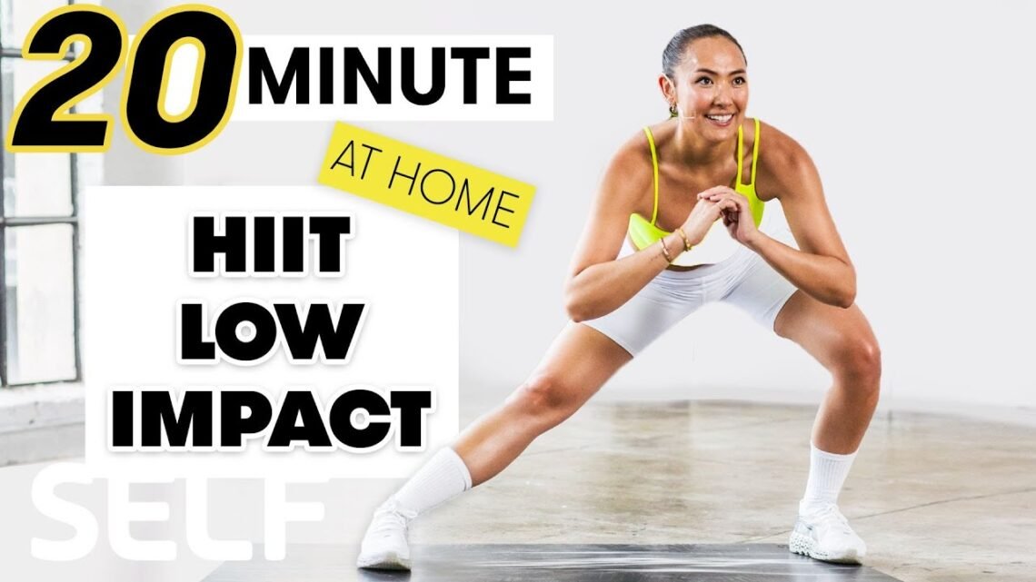 20-Minute Low Impact Full Body HIIT Workout  Sweat with SELF