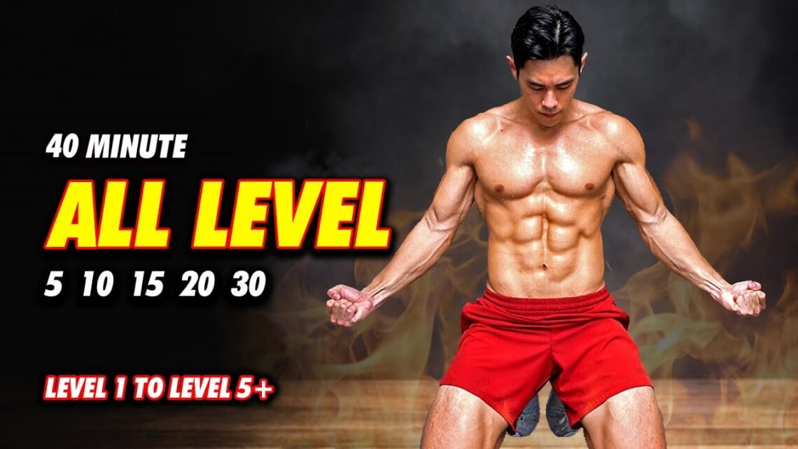 All Level Circuit Training  Bodyweight Rep Count [Level 1-5+]