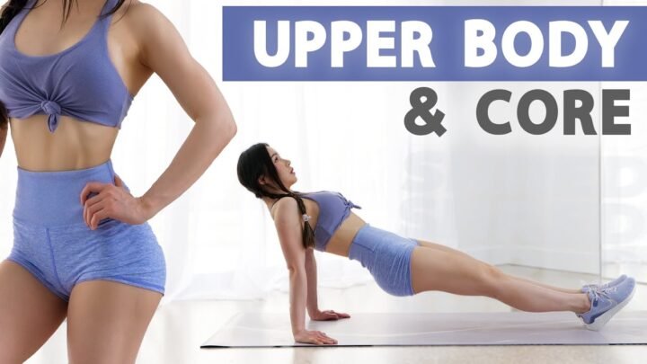 10 Min Upper Body & Core Workout  2 Weeks Shred Challenge 2021