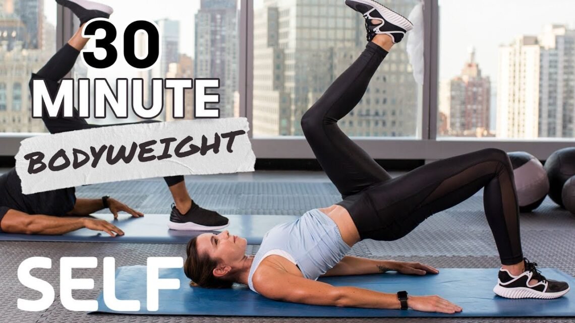 30-Minute Abs & Cardio at Home Workout With Burnout – No Equipment  SELF