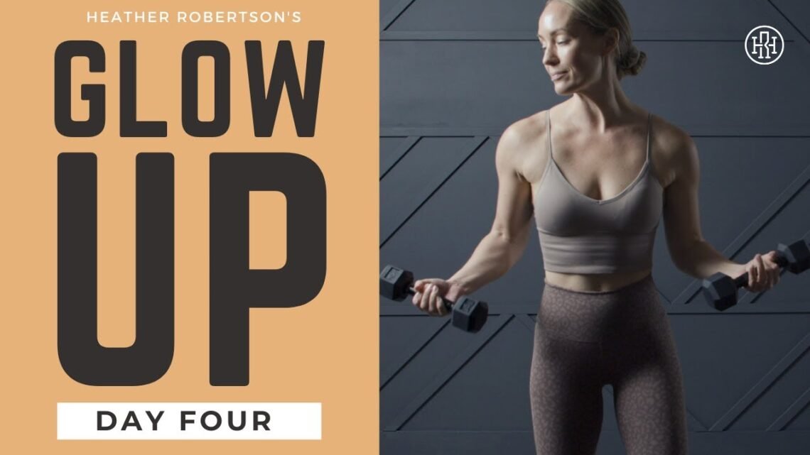 ⭐GLOW UP CHALLENGE // Day 4: Upper Body Tone + Sculpt workout