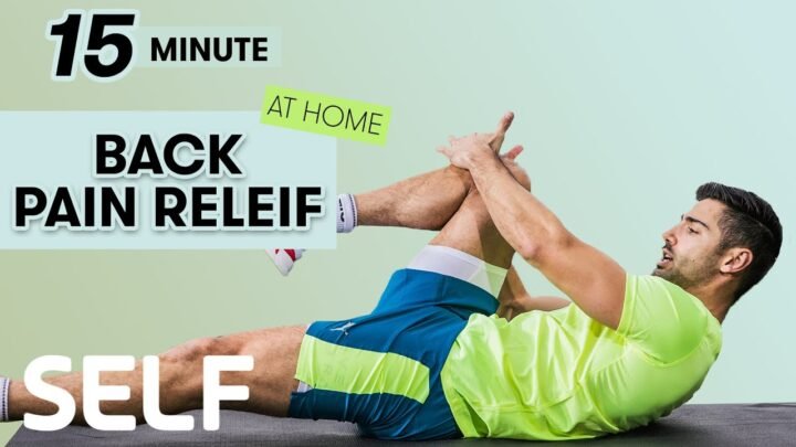 15-Minute Back Pain Relief Workout – 9 Exercises At Home  Sweat With SELF