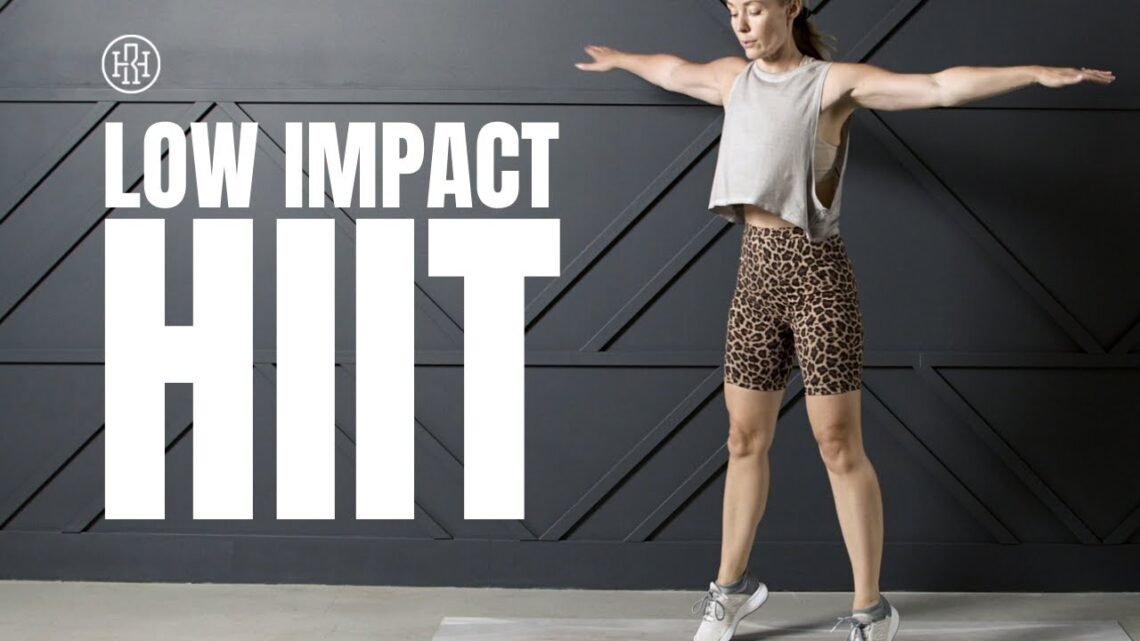 Low Impact HIIT Workout (No Equipment)