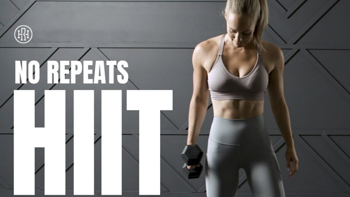 ? No Repeats HIIT // Dumbbell Workout