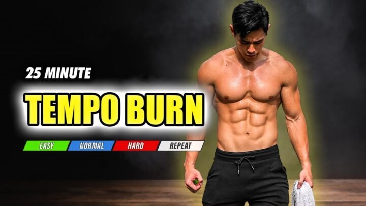 Home Workout  Progressive Tempo Fat Burning (Level 4)