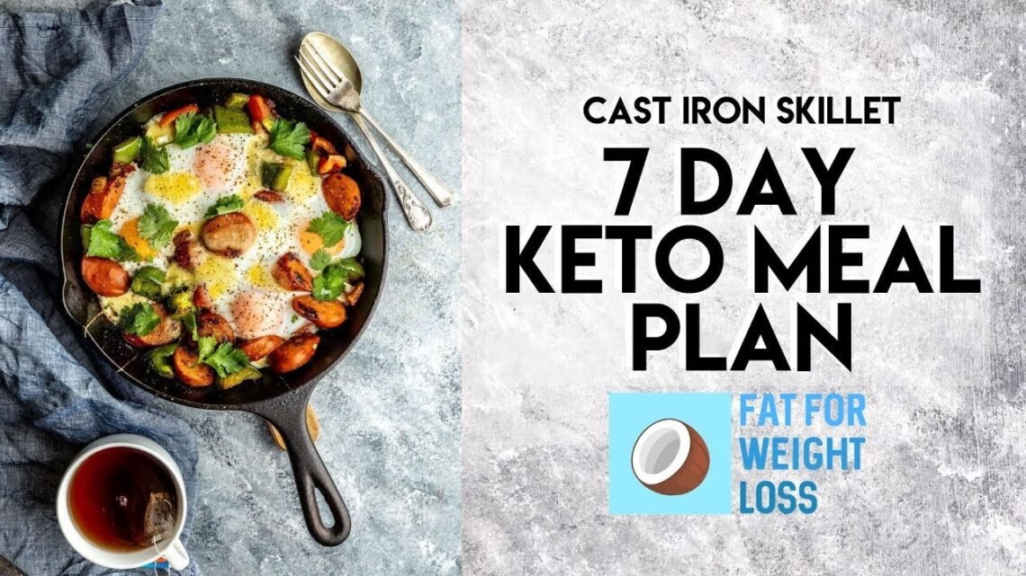 7 Day Cast Iron Skillet Keto Meal Plan