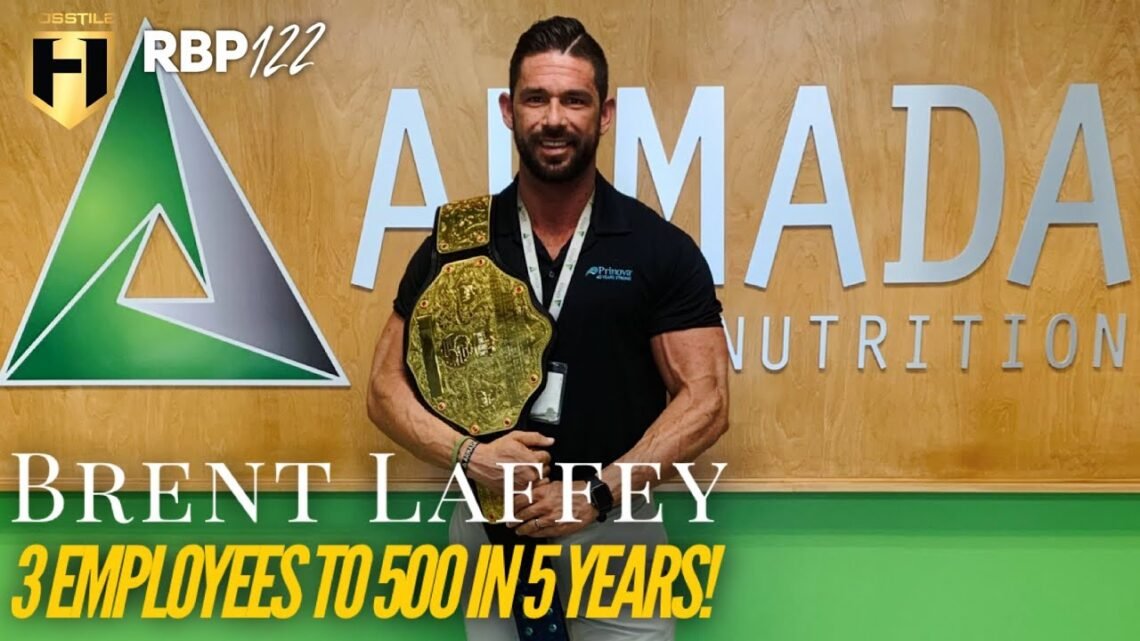 3 EMPLOYEES TO 500 IN 5 YEARS!  Brent Laffey  Fouad Abiad’s Real Bodybuilding Podcast Ep.122