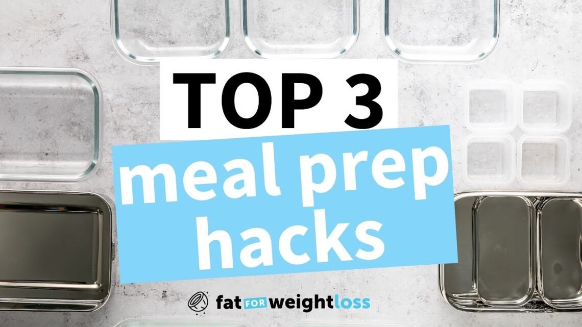 Top 3 Meal Prep Hacks for EASY Keto Meal Prep