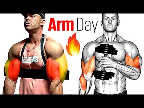 How to Build Massive Arms fast (Biceps Triceps Workout)
