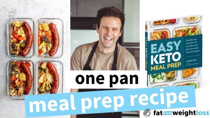 Keto Sheet Pan Dinner (Meal Prep Recipe)