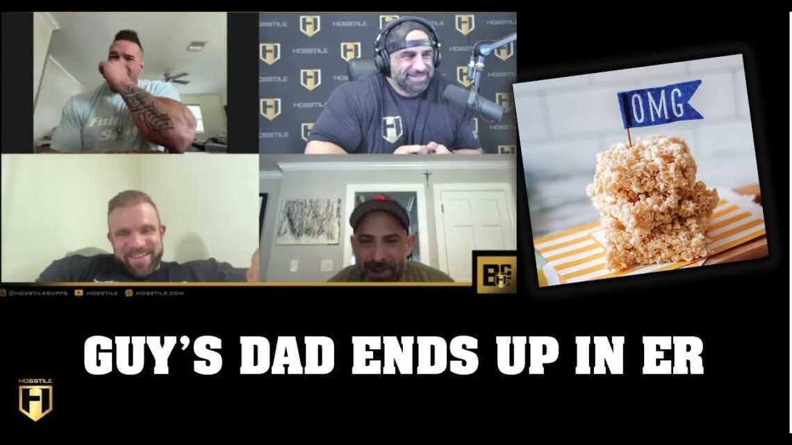 GUY’S DAD ENDS UP IN THE ER  Fouad Abiad, Nick Walker, Iain Valliere & Guy Cisternino  BC CLIPS