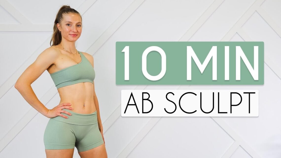 10 MIN ABS + HIIT Workout – Toned Tummy, No Equipment