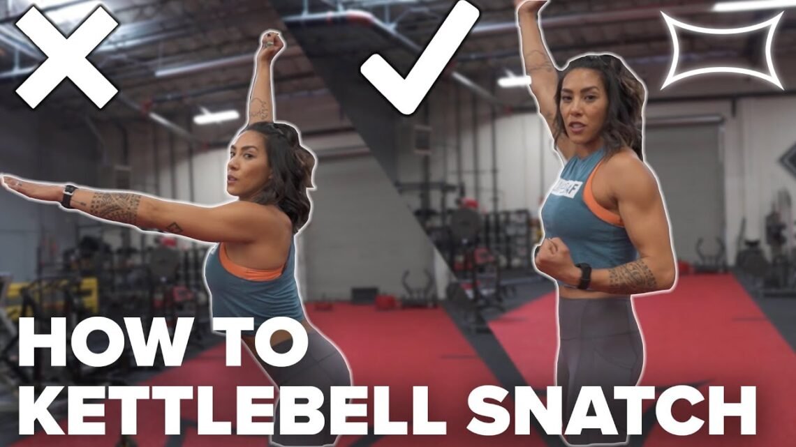 “Nice Snatch”  How To KettleBell Snatch w/ Hannah Eden