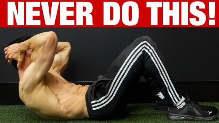 NEVER DO CRUNCHES LIKE THIS  10 Most Common Mistakes!