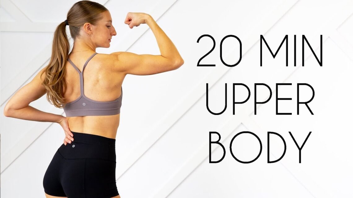 TONE YOUR UPPER BODY – Pull Workout At Home (Back & Biceps)