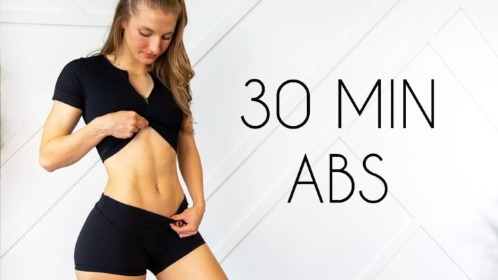 30 min SLOW & INTENSE ABS Workout for Defined Abs – No Equipment