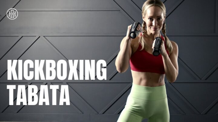 ?12 MIN Kickboxing Tabata // Christmas Workout
