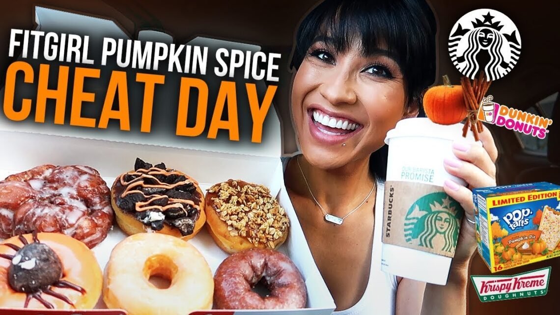 FITGIRL FALL-THEMED CHEAT DAY  Pumpkin Spice, Donuts, Pizza, Cookies (Fall Food Reviews)