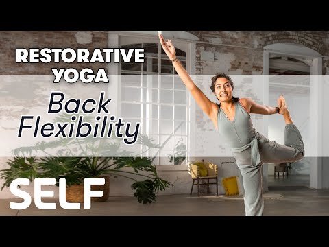 Restorative Yoga: Back Bends – Class 8  Sweat with SELF
