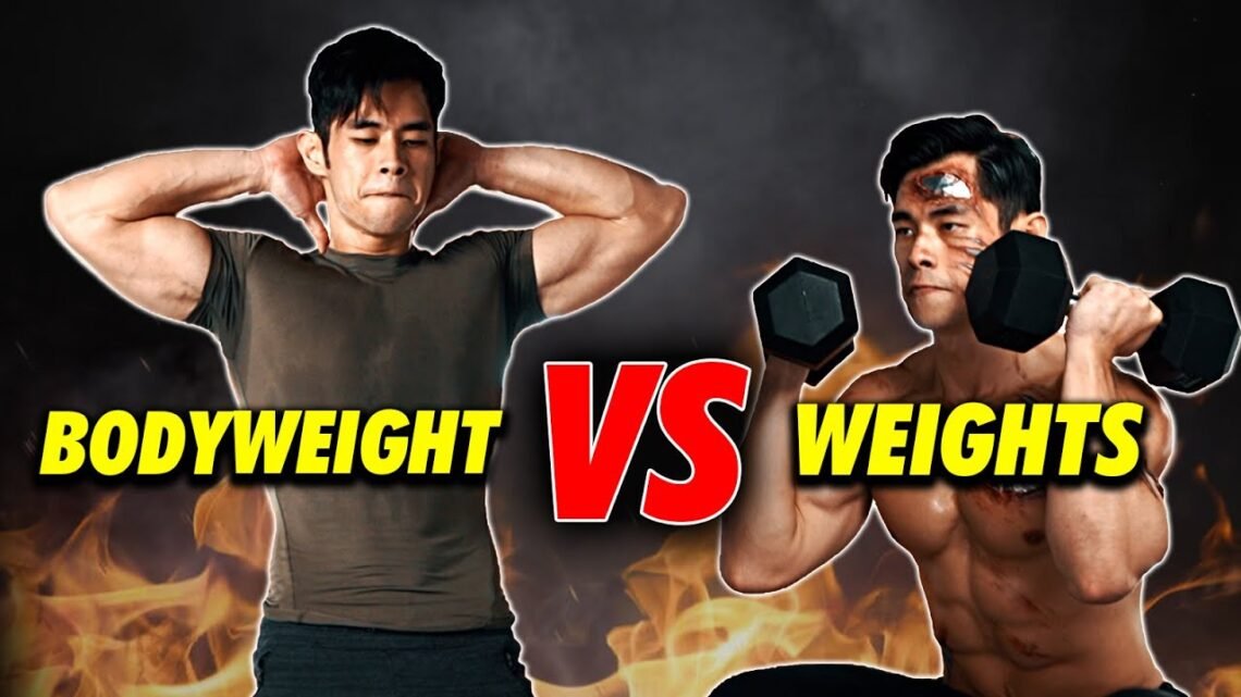[Level 2-4+] Bodyweight VS Weights! Choose your side.