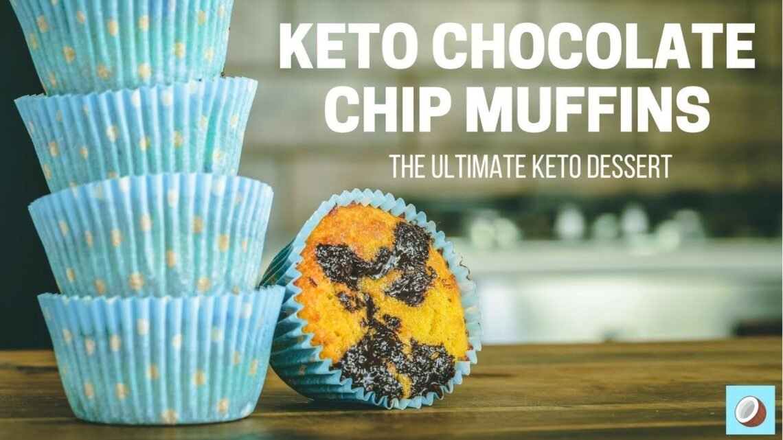 Keto Chocolate Chip Muffins – Only 3g Net Carbs