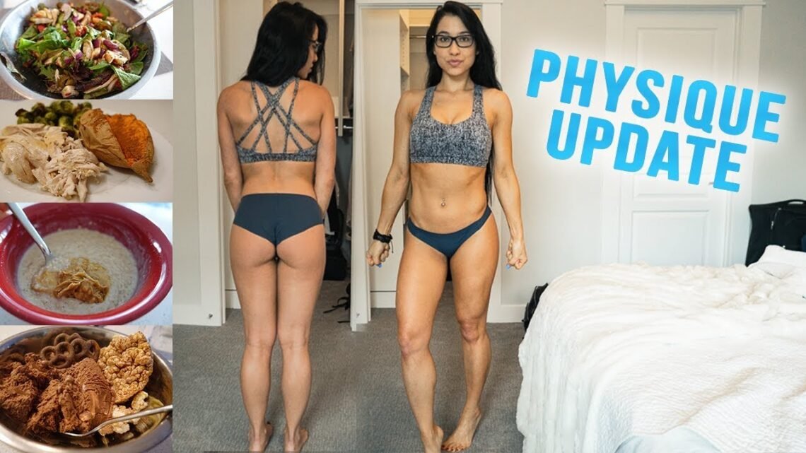 Physique Update  Full Day of Lean Bulking (How to Build Muscle Over Fat)