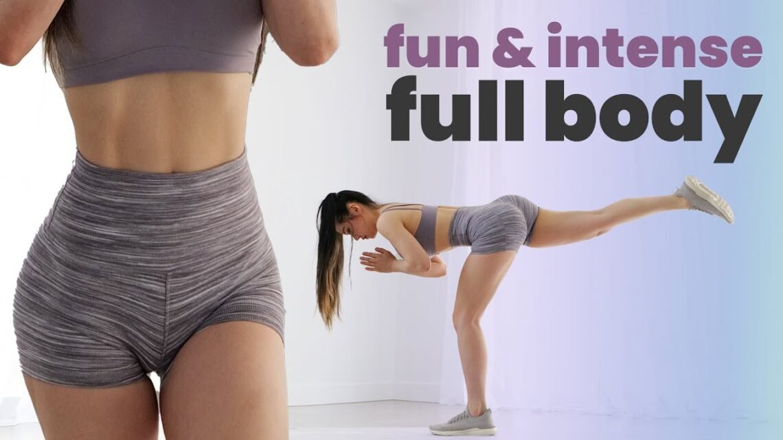 20 Min Full Body Burn Workout – It’s FUN & Intense!