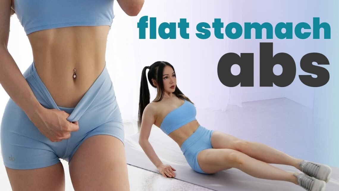 Get a Flat Stomach & Abs – 10 min  Weight Loss Challenge
