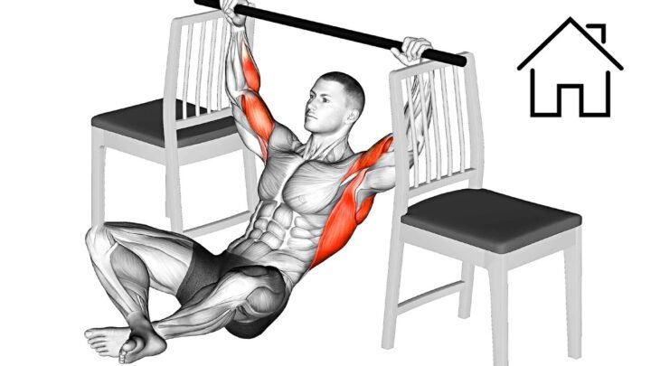 How to Build Muscle At Home with Chairs