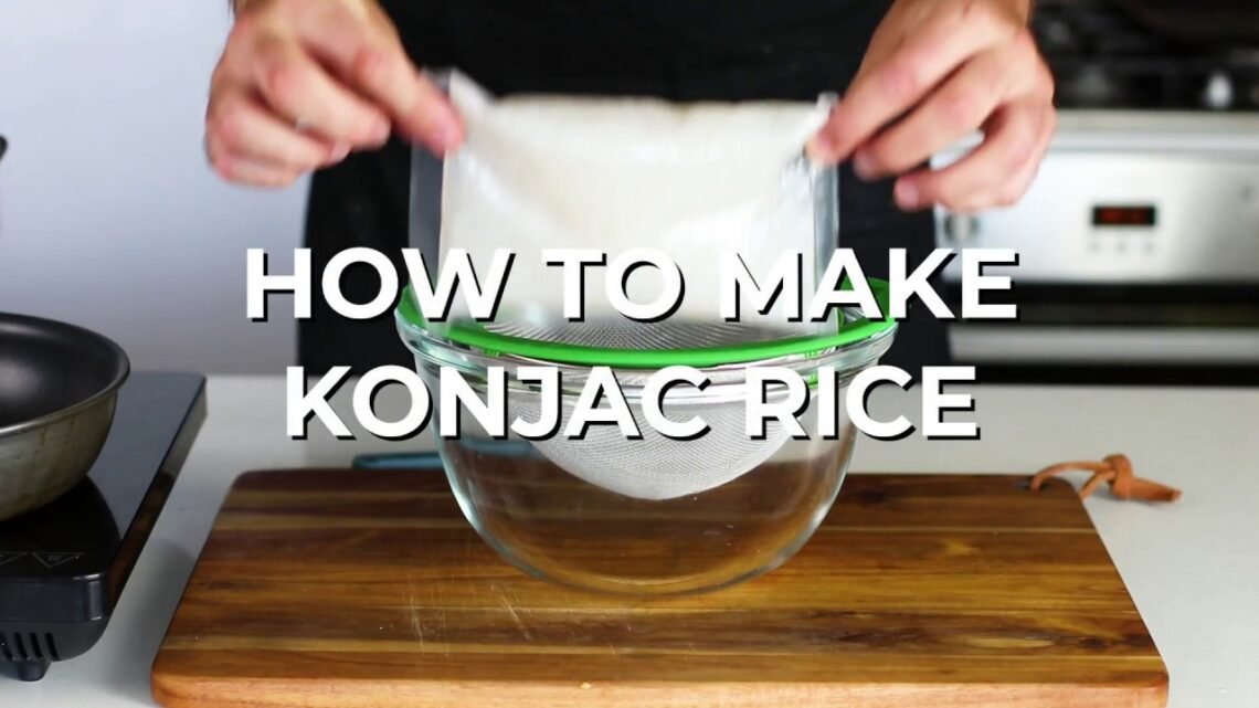 How To Make Konjac Rice – Quick Keto Recipe Video