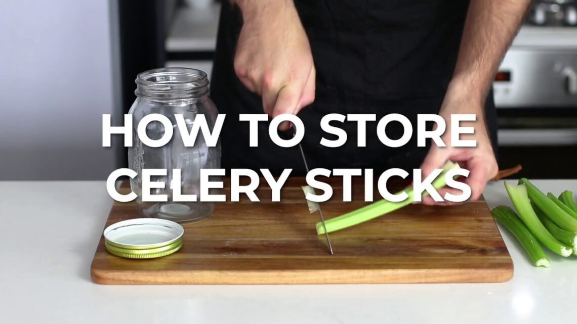 How To Store Celery Sticks – Quick Recipe Video