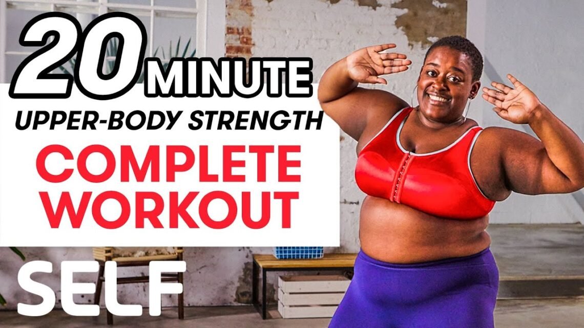 Upper Body Strength – Complete Beginner’s Workout – Class 5  Sweat with SELF