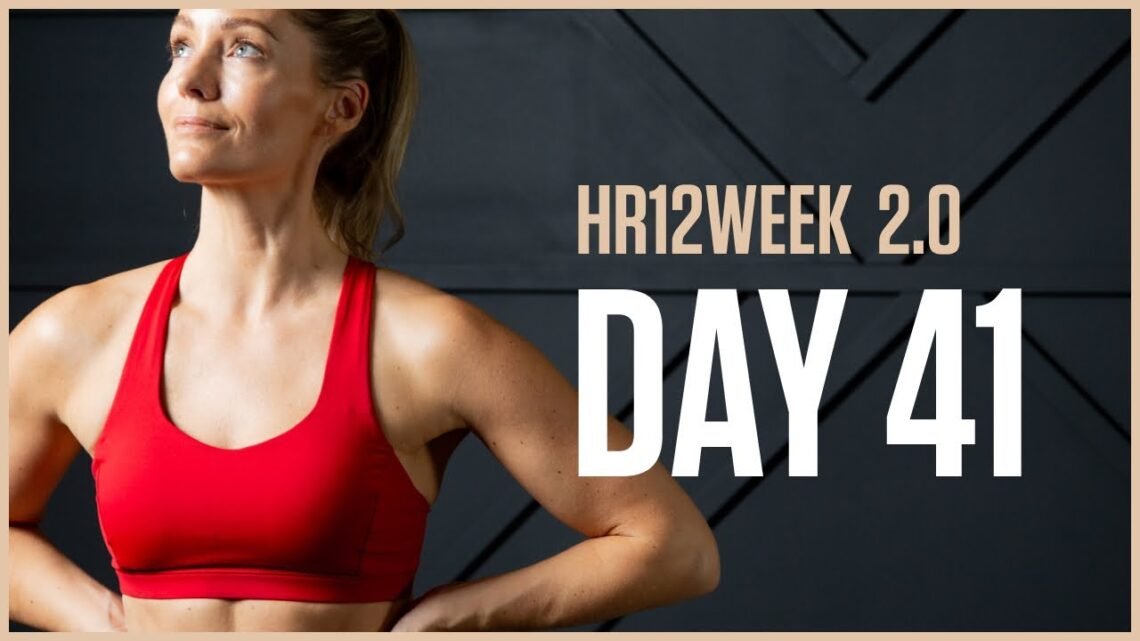 FULL BODY HIIT Workout + Abs // Day 41 HR12WEEK 2.0