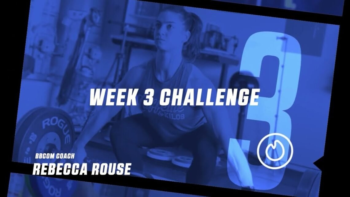 Week 3: Build Your Body Challenge, 8-Minute Metcon