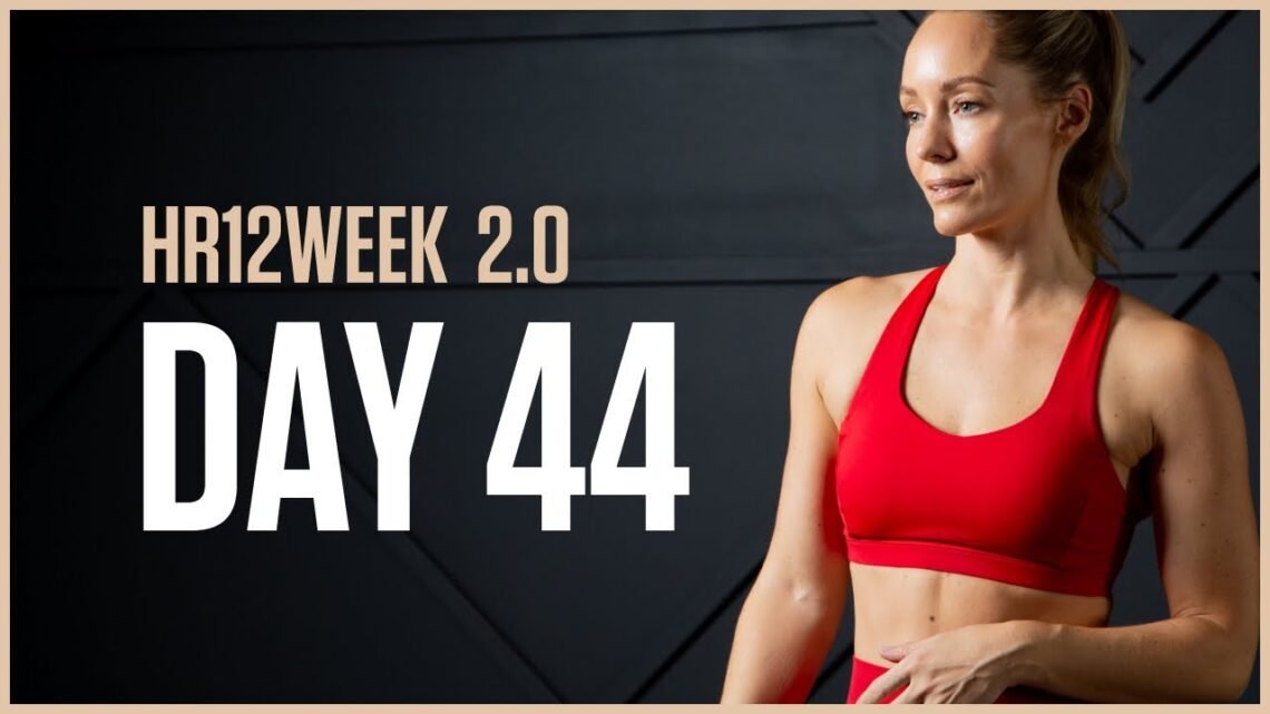 POWER CARDIO: No Equipment Workout // Day 44 HR12WEEK 2.0