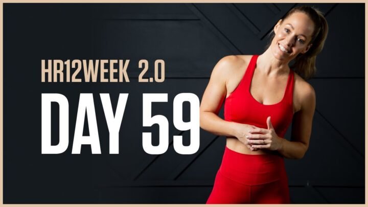 Tabata Cardio & Abs: No Equipment // Day 59 HR12WEEK 2.0