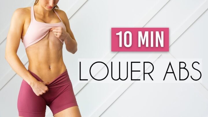THE BEST LOWER ABS WORKOUT (10 min Lower Belly Burn)