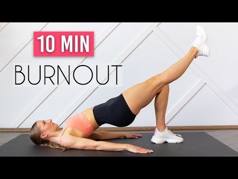 10 MIN GLUTE BRIDGE BURNOUT – on the floor booty pump!