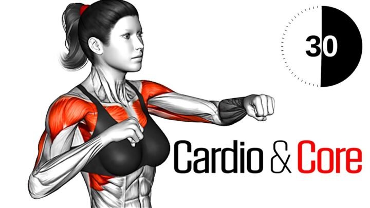 6 min Fat Burning Exercises (No Rest)