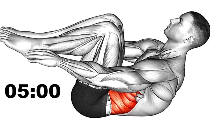 5 min Ab Workouts for Women and Men