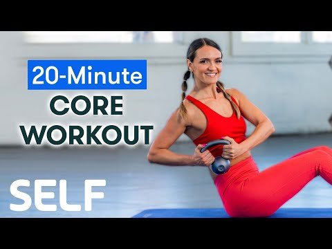 20-Minute Core Kettlebells Workout  Sweat With SELF