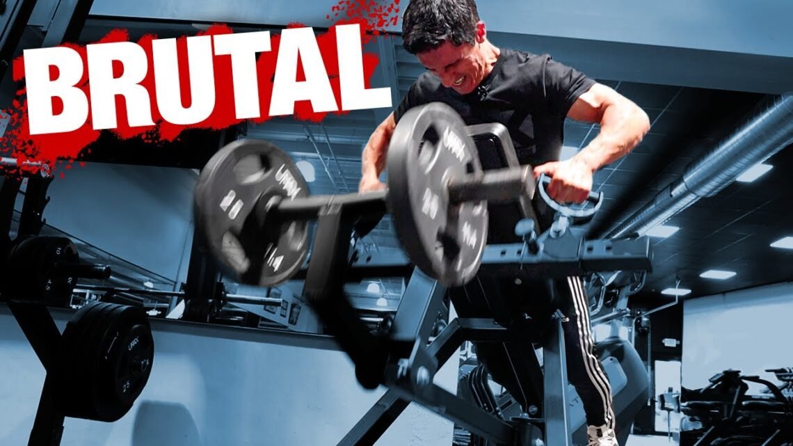 BRUTAL PULL WORKOUT  Torn Biceps and All!