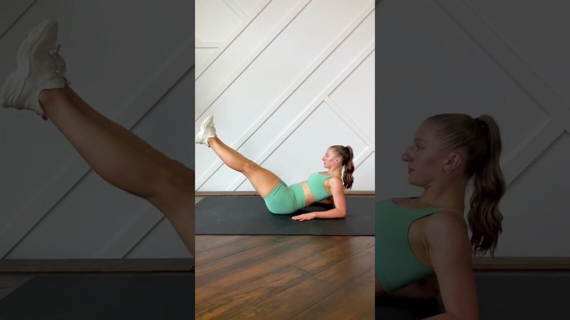THE BEST BEGINNER AB WORKOUT #shorts