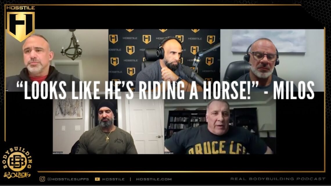 “LOOKS LIKE RIDING A HORSE”   MILOS SARCEV  Fouad Abiad, Guy Cisternino, Jose Raymond & Paul Lauzon