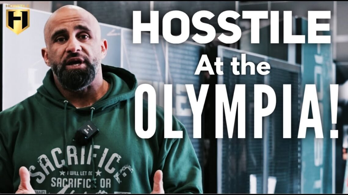 HOSSTILE OLYMPIA BOOTH SET UP DAY 1  Fouad Abiad  Hosstile Supplements