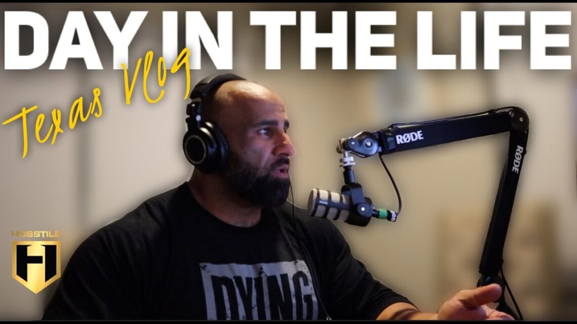 DAY IN THE LIFE & WIDOW MAKERS FOR SHOULDERS  Fouad Abiad  Texas Vlog